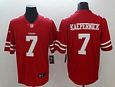 Nike 49ers 7 Colin Kaepernick Red Vapor Untouchable Limited Jersey,baseball caps,new era cap wholesale,wholesale hats